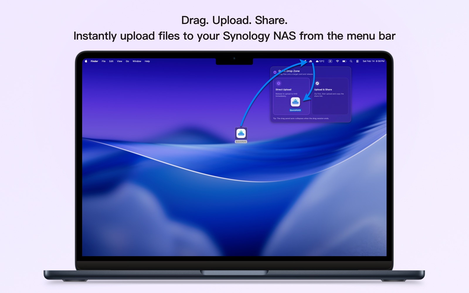 QuickNAS — App Store screenshot 1